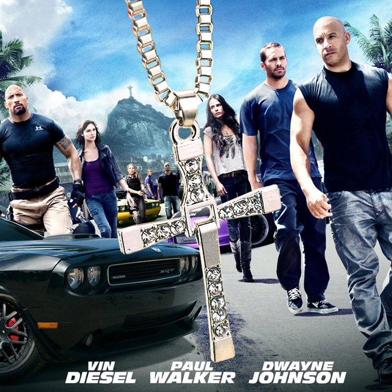 Dây Chuyền Mặt Hình Thánh Giá Phong Cách Phim Fast And Furious