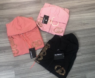 [ HÀNG SẴN TẠI SHOP]  Áo khoác nữ đính đá thun cao cấp