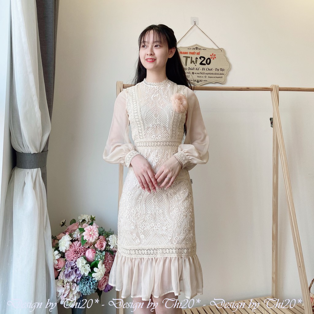 Đầm dự tiệc ren dáng ôm V4012, thời trang thiết kế Thi20* phù hợp diện đi làm, đi sự kiện, đi tiệc, đi chơi, đi biển | BigBuy360 - bigbuy360.vn