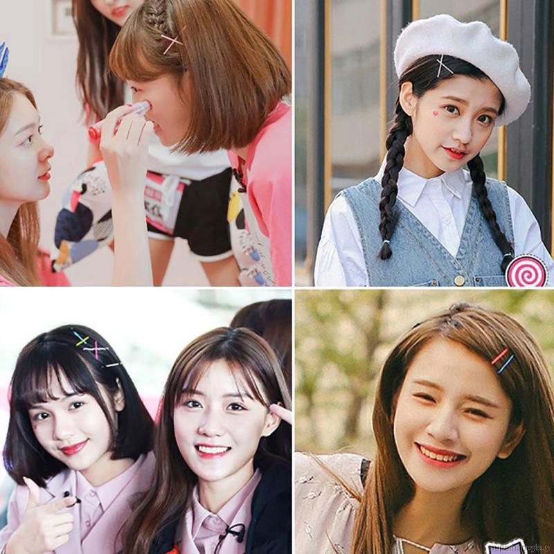 Set 10 kẹp tóc phong cách Hàn Quốc xinh xắn dành cho nữ