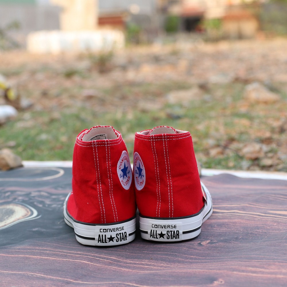 Giày Cvs AllStar Classic Cổ Cao Nam Đỏ Tươi