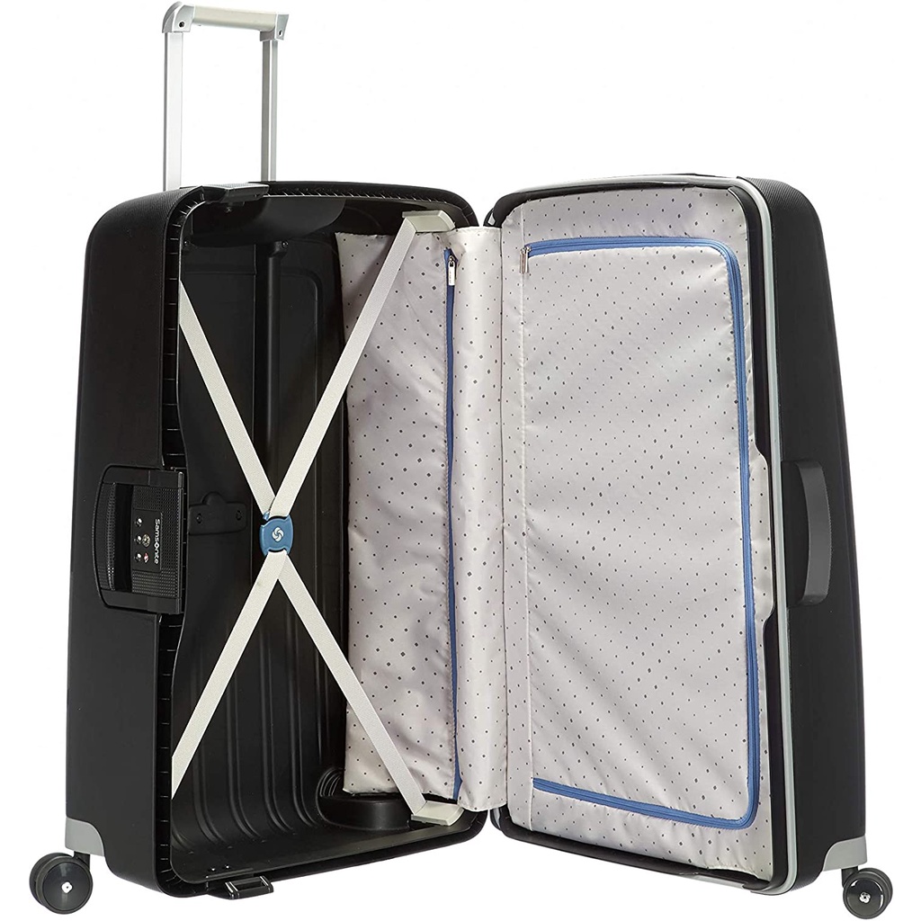 Vali Samsonite S'CURE Spinner cao cấp, thiết kế sang trọng, mã khóa an toàn - Made in EU xịn sò