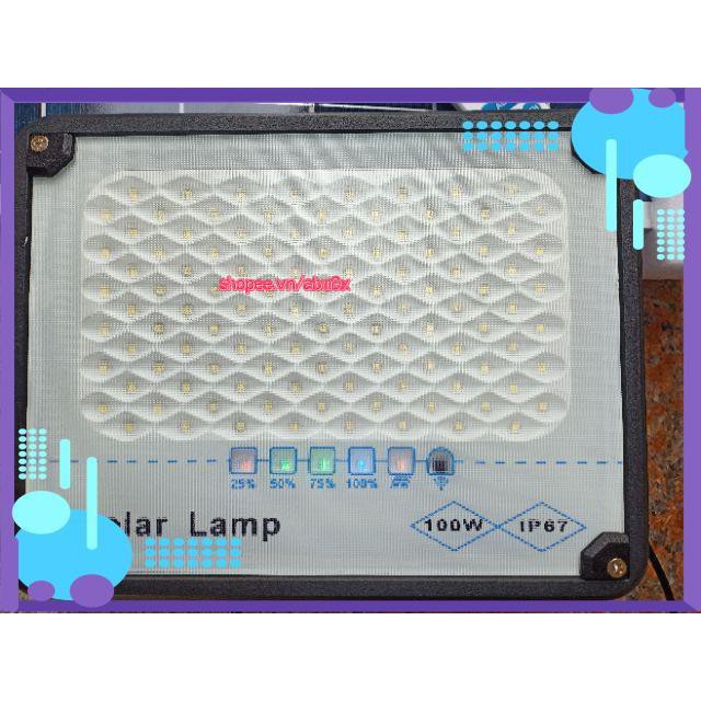100W ĐÈN PHA LED NĂNG LƯỢNG MẶT TRỜI , Solar Light , IP67 chống nước , NHÔM ĐÚC NGUYÊN KHỐi ABM Solar