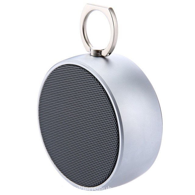 Loa Bluetooth Simplicity Mini BS-02, Vỏ Kim Loại, Bass Hay, Có Móc Treo Tiện Lợi, Có Khe Cắm Thẻ Nhớ