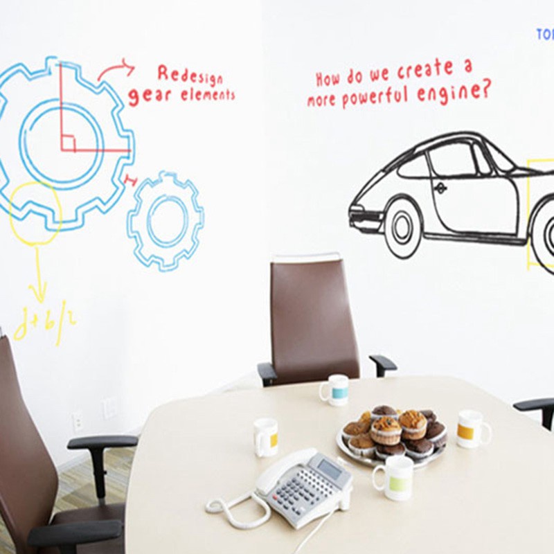 Bảng Đen Nam Châm Dán Tường Cho Bé 45x100cm