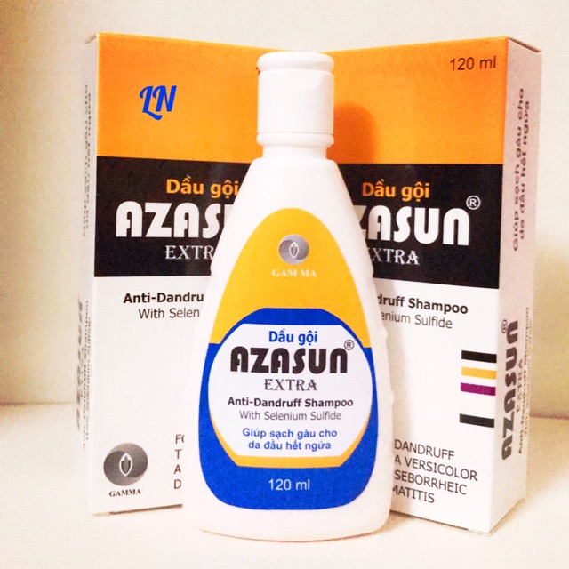 Dầu gội đầu dành cho da đầu nhiều gàu AZASUN EXTRA 120ml
