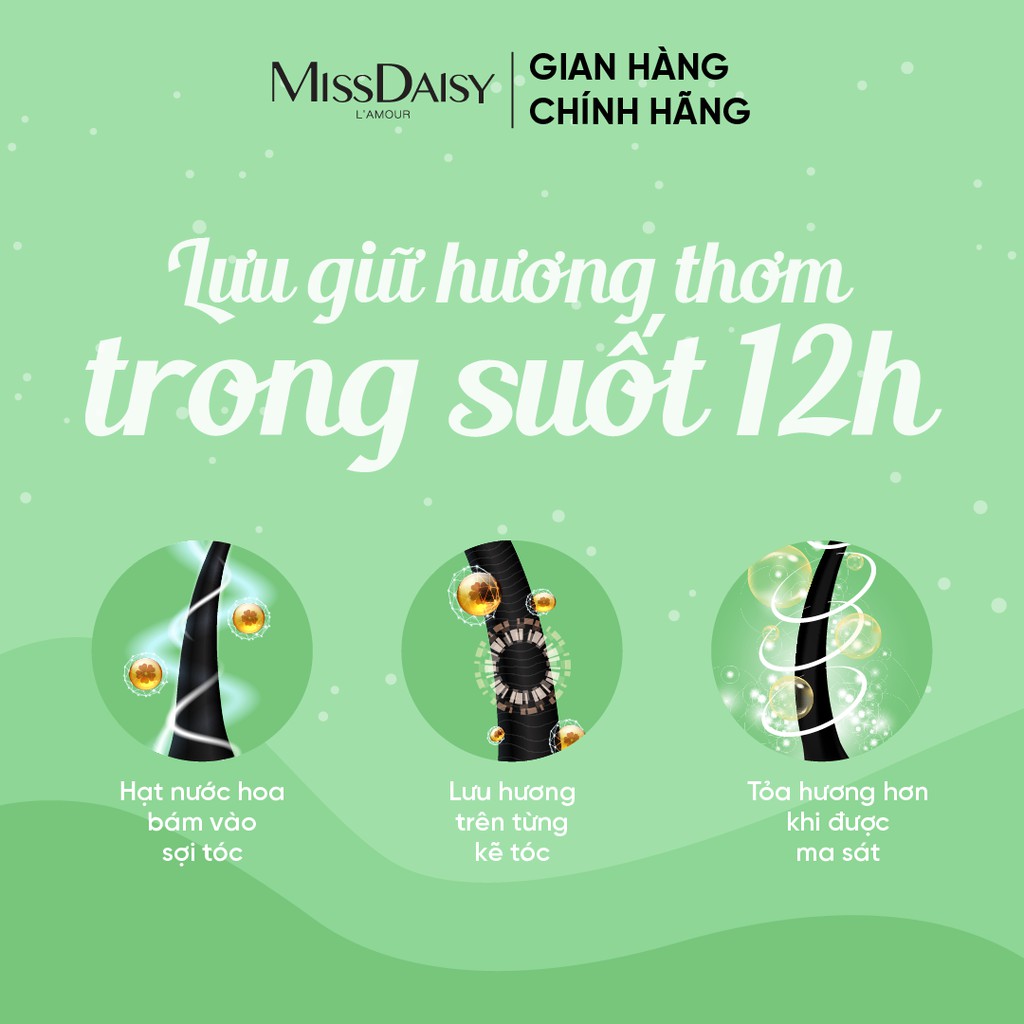 Bộ Dùng Thử Chăm Sóc Tóc Hương Nước Hoa MISSDAISY Chiết Xuất Hoa Huệ & Hoa Cam | BigBuy360 - bigbuy360.vn