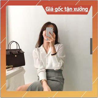 Sơ mi công sở nữ cổ vest