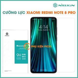 Kính cường lực Redmi Note 8 Pro full màn chính hãng Nillkin Amazing H trong suốt - Dán màn hình Xiaomi Redmi Note 8 Pro