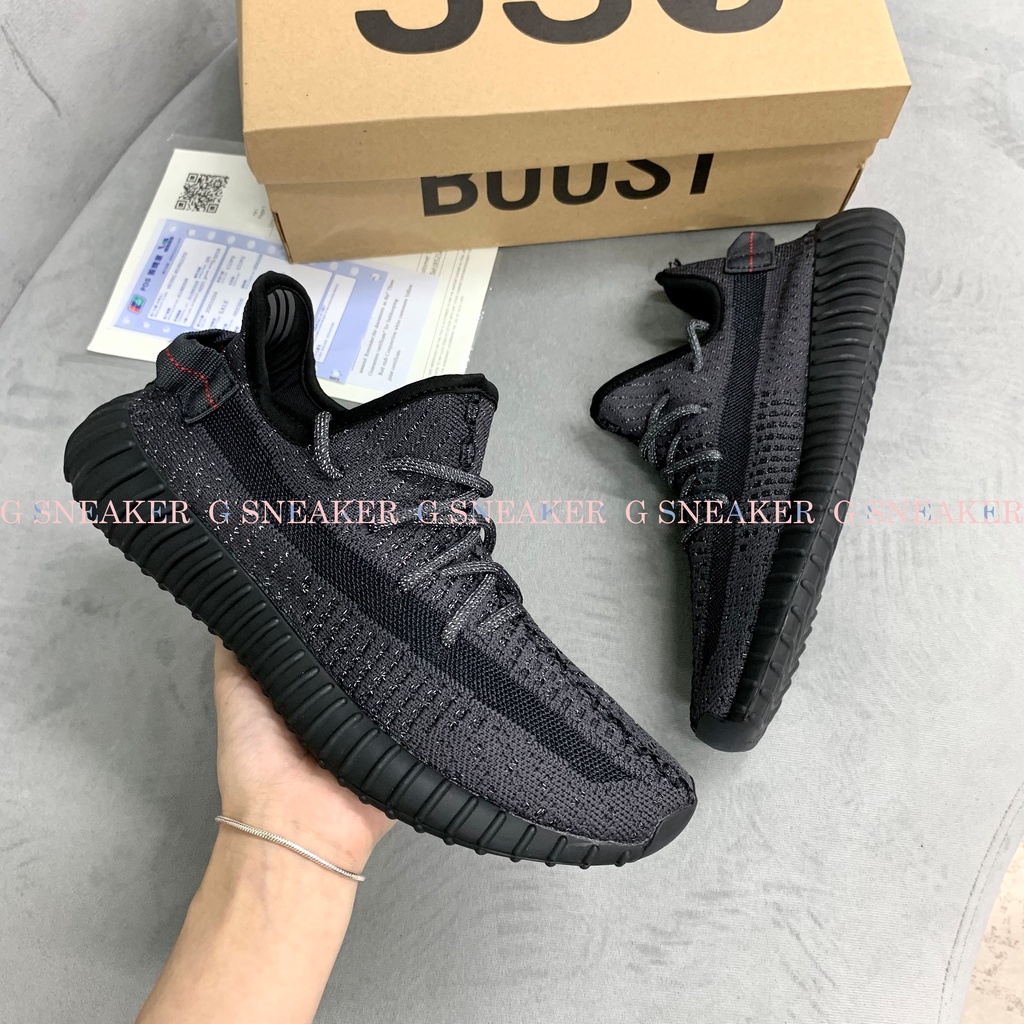 GIÀY THỂ THAO ✌️𝐘𝐙𝟑𝟓𝟎✌️ NAM NỮ ĐEN PHẢN QUANG | BigBuy360 - bigbuy360.vn