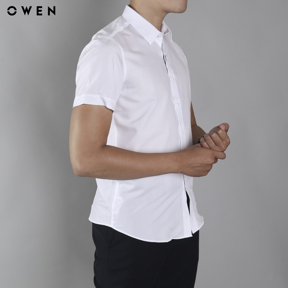 Áo sơmi nam ngắn tay Owen - AS90782N1