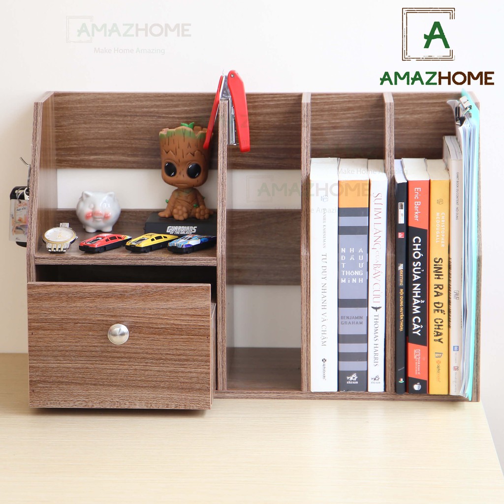 Kệ Để Tài Liệu, Giấy Tờ, Sách Để Bàn Dùng Cho Văn Phòng Và Ở Nhà BS02