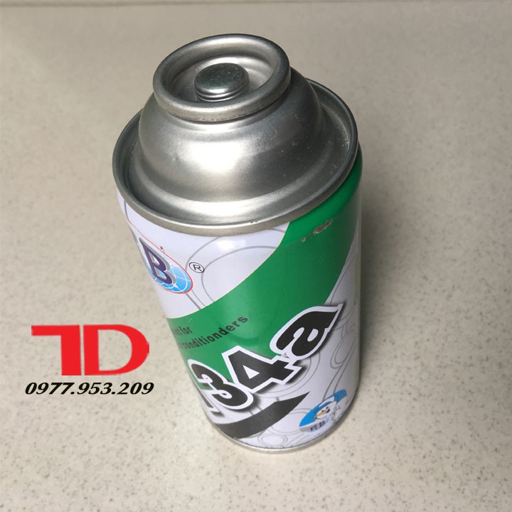 Môi chất Lạnh R134a Lon 300ML dùng cho Tủ Lạnh