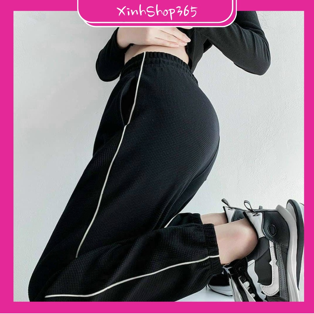 Quần jogger thể thao chất nỉ tổ ong dày dặn dây rút tôn dáng JOGGER1 XinhShop365