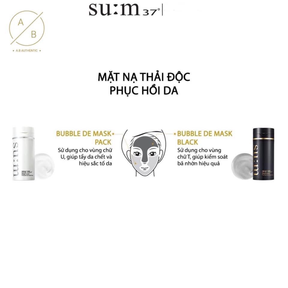 Mặt nạ thải độc Sum 37 sủi bọt Bubble De Mask- AB Authentic