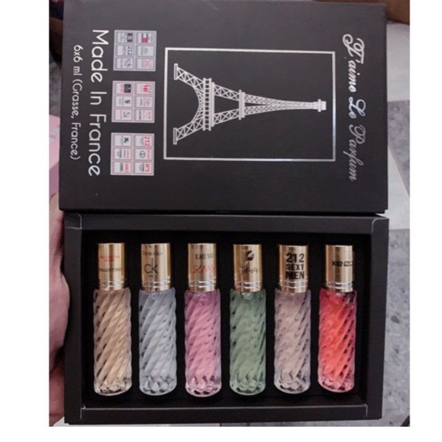 Set nước hoa dạng tháp 6 chai nhỏ | BigBuy360 - bigbuy360.vn