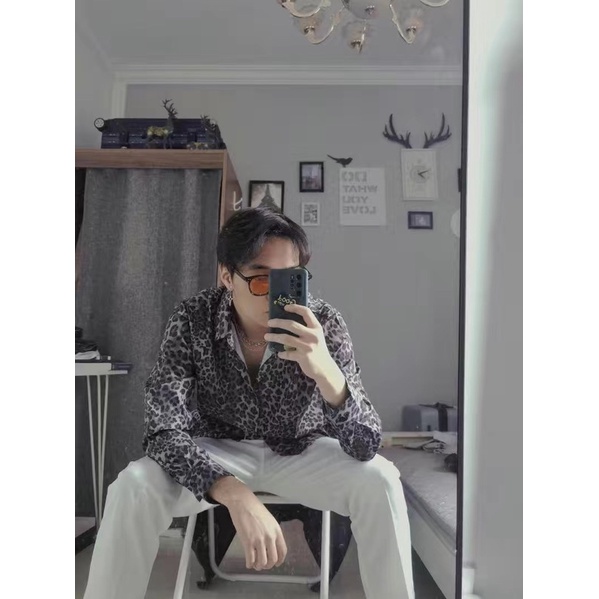 Áo Sơmi Nam Da Báo Bad Boy Ngầu Chất Chơi