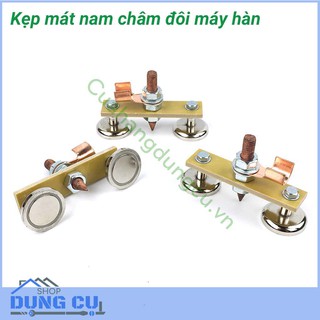 Kẹp mát nam châm đôi máy hàn