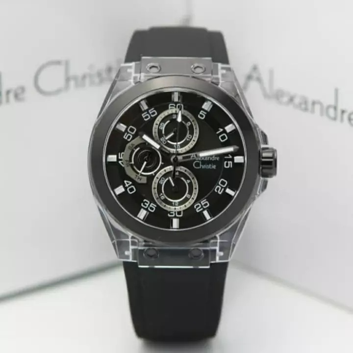 Đồng hồ đeo tay nam hiệu Alexandre Chrities 6546MFRTBBA