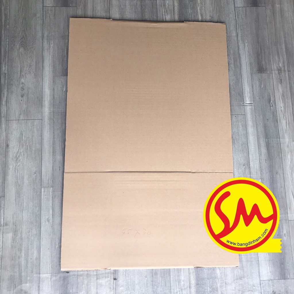 THÙNG CARTON, HỘP CARTON GIÁ RẺ sóng B 55x30x25 3 lớp chuyên dùng ĐÓNG GÓI CÁC SẢN PHẨM, VẬN CHUYỂN MỘT CÁCH DỄ DÀNG