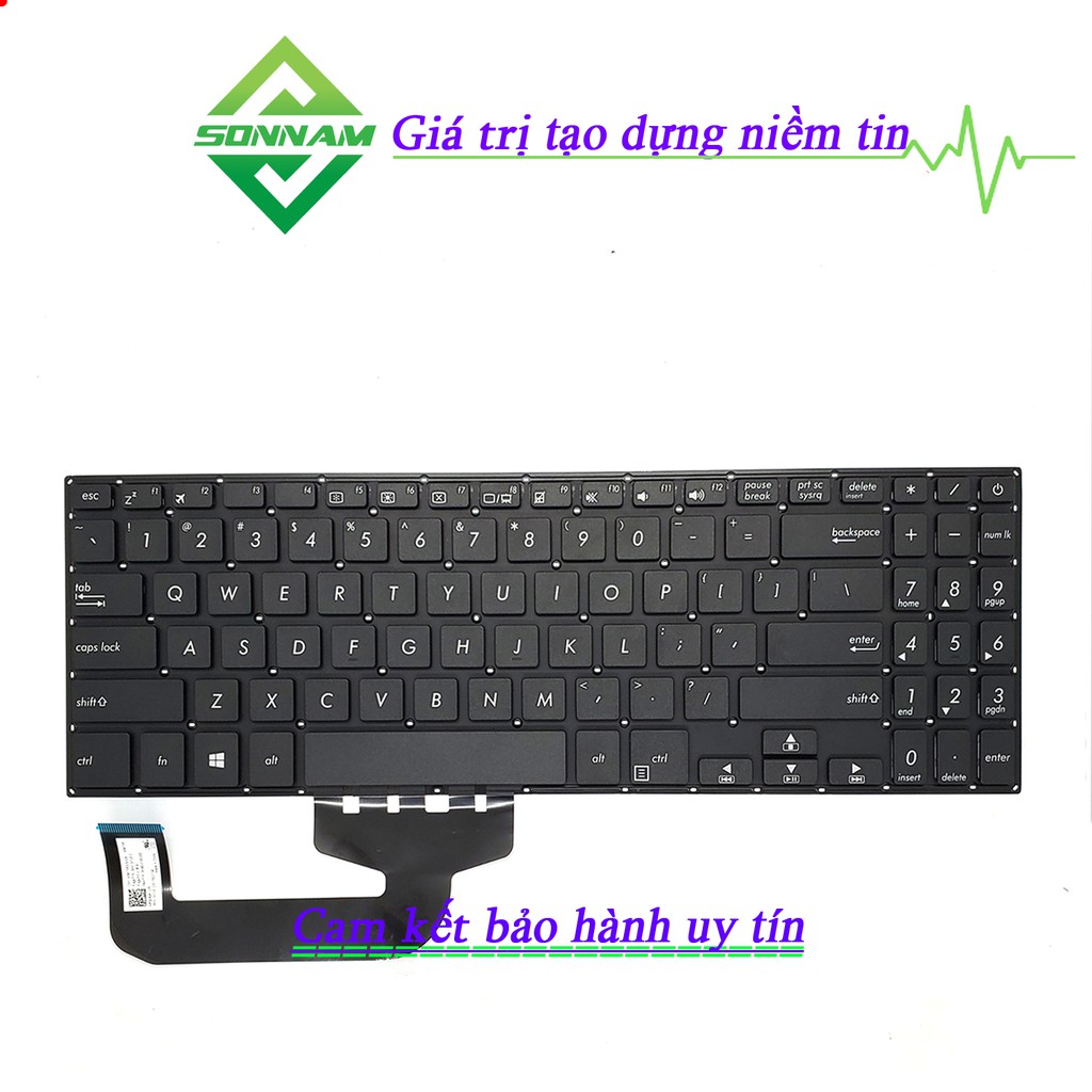 [Nowship] Bàn Phím Laptop Asus X507 X507MA X507U X507UA X507UB, bảo hành đổi mới 100%