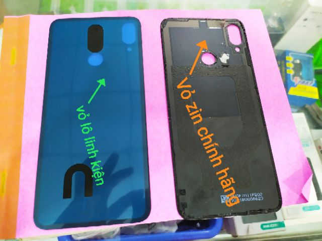 Vỏ Redmi Note 7 zin chính hãng mới 100%