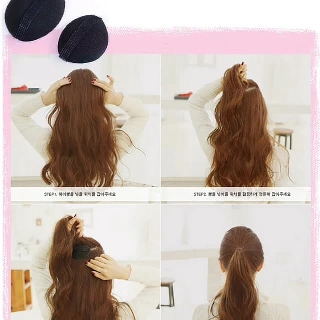 Set 2 Dụng cụ độn phồng mái phồng tóc độn tóc dày