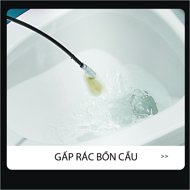 Dụng Cụ Gắp Rác,Thông Tắc Cống Nhanh Chóng,Cây Móc Rác,Que Lấy Rác Thông Minh