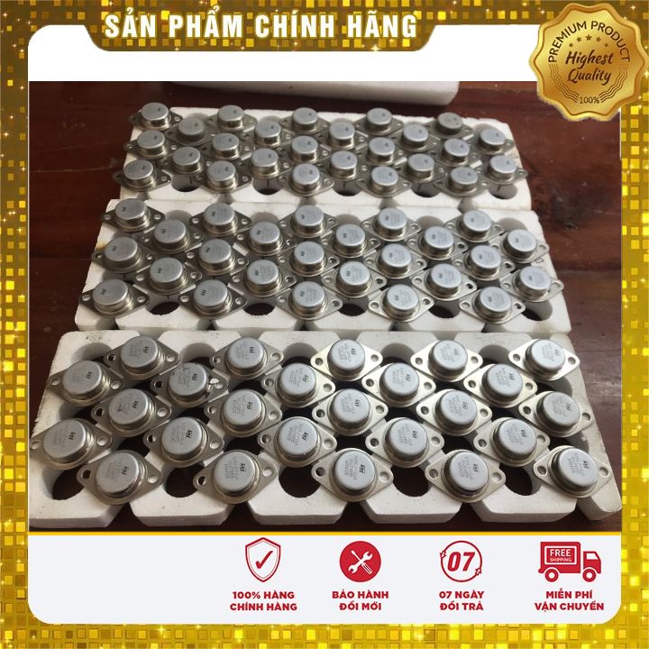 SÒ ST MJ2955 2955 15A 60V 115W TO-3 THÁO MÁY CHÍNH HÃNG ST