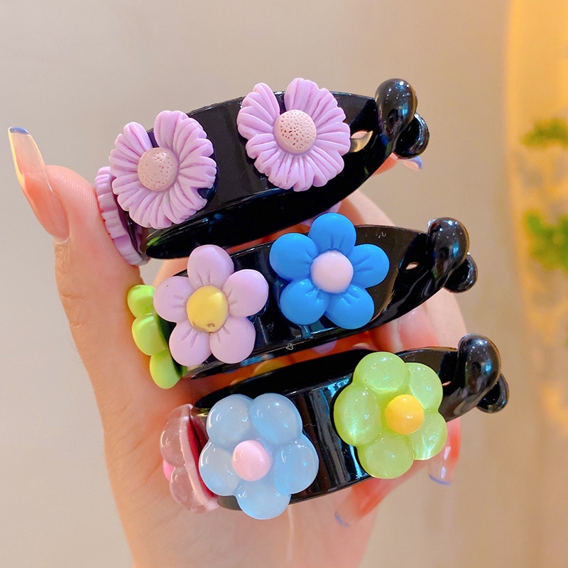 Kẹp Tóc Hoa Dễ Thương Cho Bé Gái