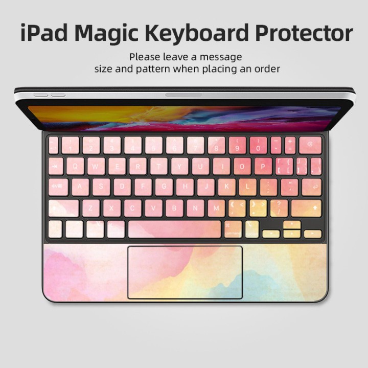 Phù Hợp Miếng Dán Bảo Vệ Bàn Phím Máy Tính Bằng Silicon Chống Thấm Nước / Bẩn Cho magic 2022 pro4 11 inch pro 6 12.9 ipad air 4 / 5 10.9