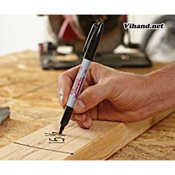 Bút lông chịu nhiệt độ cao không phai màu Sharpie Industrial - Black