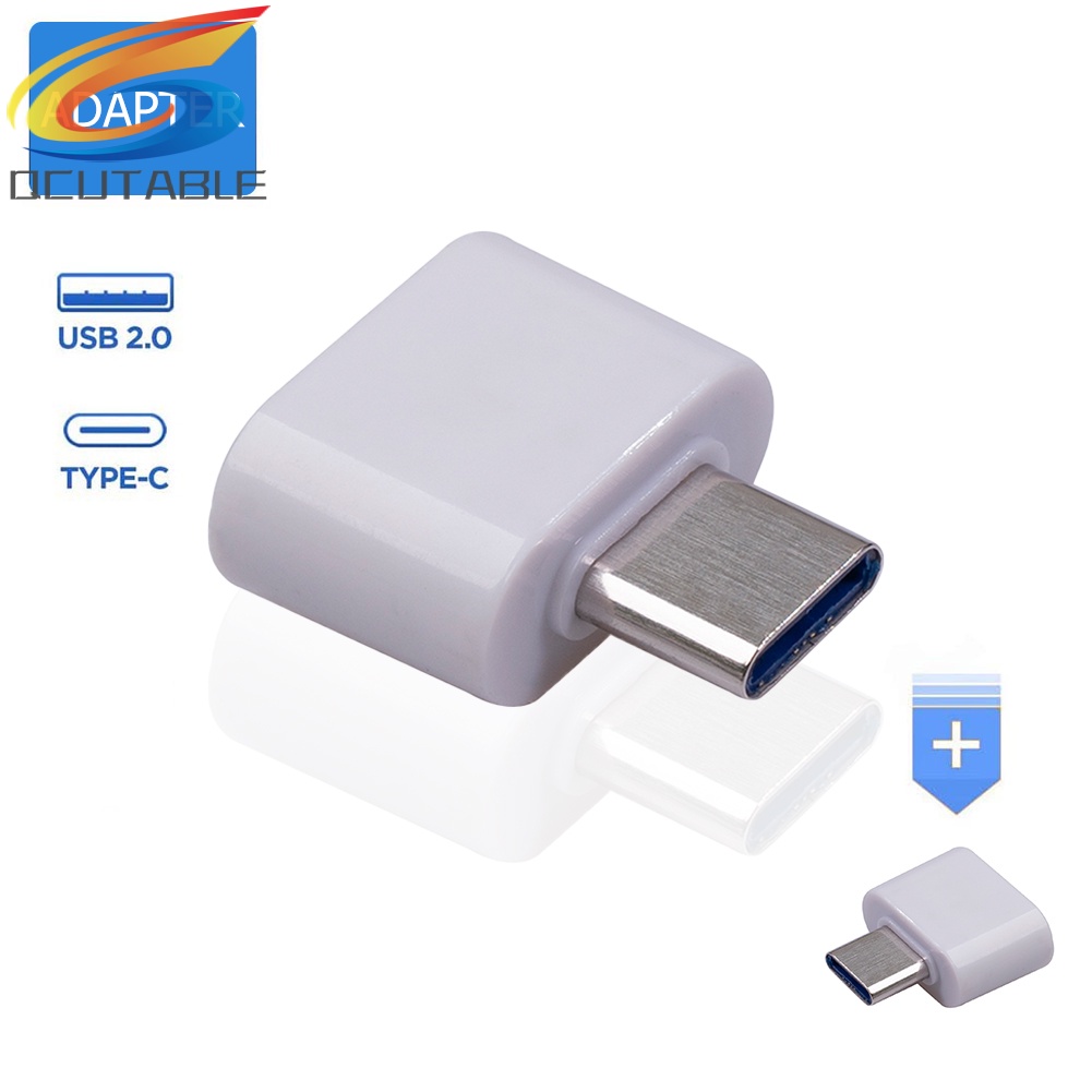 Set 1/5 đầu chuyển đổi OTG USB C đực sang USB 2.0 cái