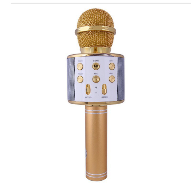 MIC HÁT KARAOKE W858 kiêm loa chất lượng cao - MIC HÁT KARAOKE W858 - Trungdungfgh5