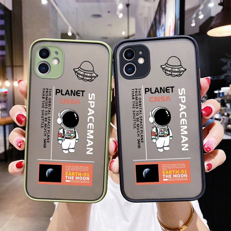 Ốp Điện Thoại Silicon Cứng Chống Sốc Họa Tiết Phi Hành Gia Cho OPPO Reno 2 Reno2 F Reno 2Z 2F