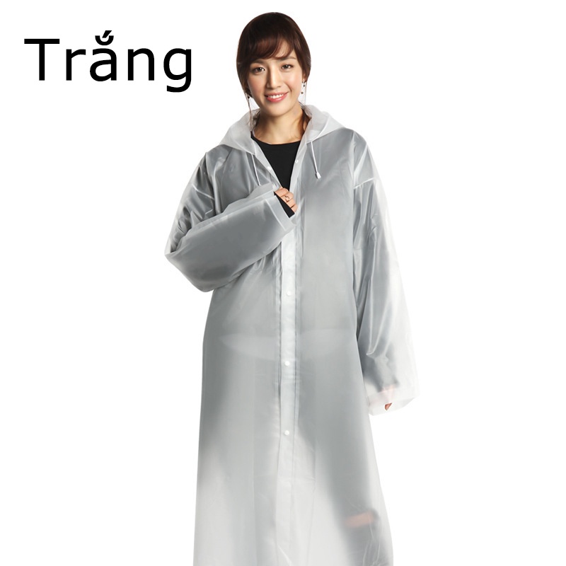 [HCM]dày lên Áo Mưa Thời Trang Trong Suốt Chất Lượng Cao-GM-EVAYY004