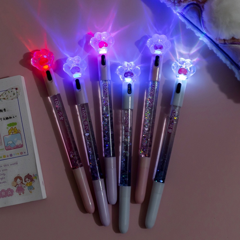 Bút Gel Dạ Quang Phong Cách Hàn Quốc Sáng Tạo