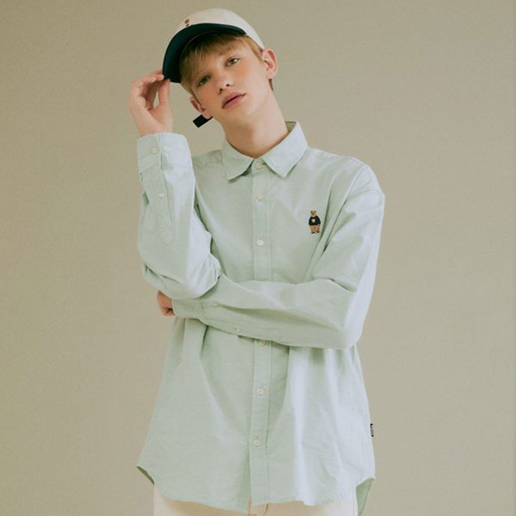 Áo sơ mi WHOAU WHYWC2111U Steve vải Oxford