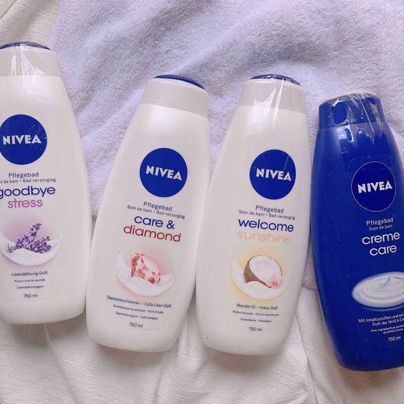 SỮA TẮM NƯỚC HOA NIVEA ĐỨC 750ML