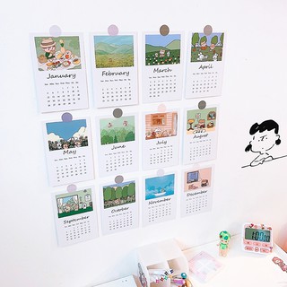 Lịch mini dễ thương 2020