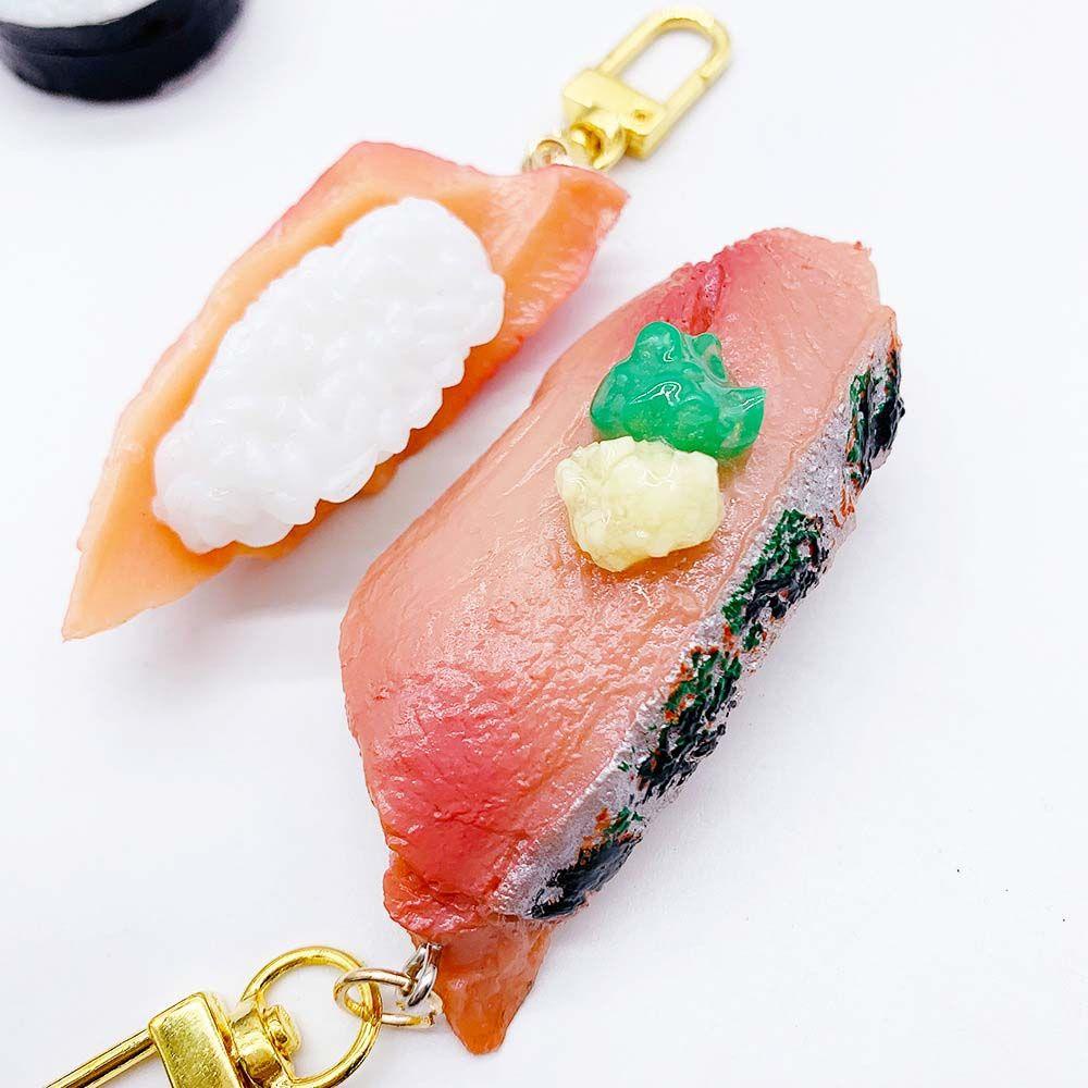 Móc Khóa Hình Sushi Cá Hồi Nhật Bản Cho Nữ