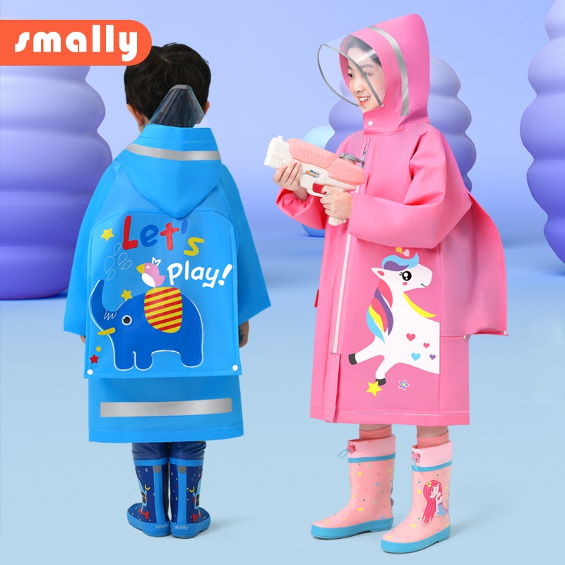 ★Cổ Phiếu Sẵn Sàng★Bộ Áo Mưa Hình Khủng Long Dễ Thương Cho Bé