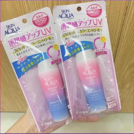 Kem chống nắng SKIN AQUA Tone Up UV SPF50+ PA++++ 40ml hàng Nhật nội địa | BigBuy360 - bigbuy360.vn