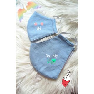 Khẩu trang vải 4 lớp cho cả gia đình