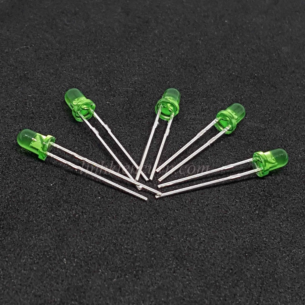 LED 3mm màu XANH LÁ