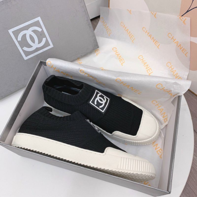 Giày Thể Thao Len Chun Không Dây Mềm Êm Fullbox Hãng Cao Cấp