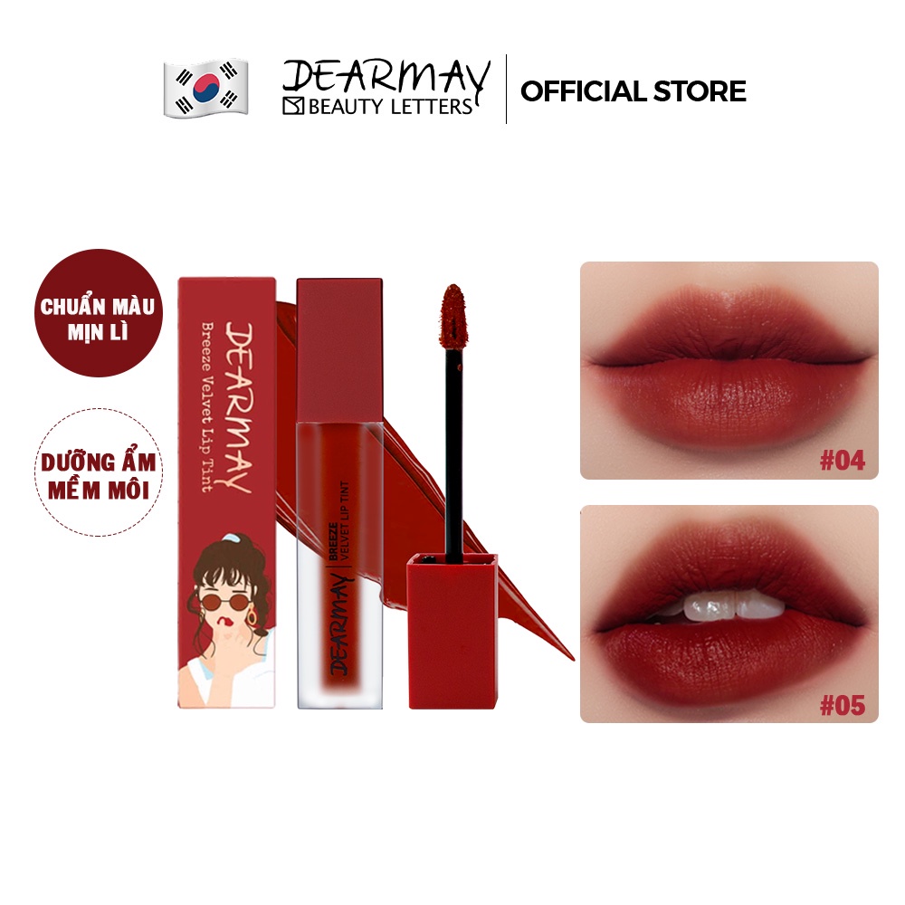 Son Kem Lì Dearmay Breeze Velvet Lip Tint 4.4g