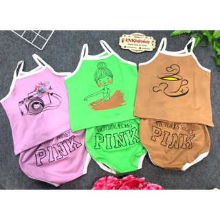 Đồ bộ 2 dây bé gái