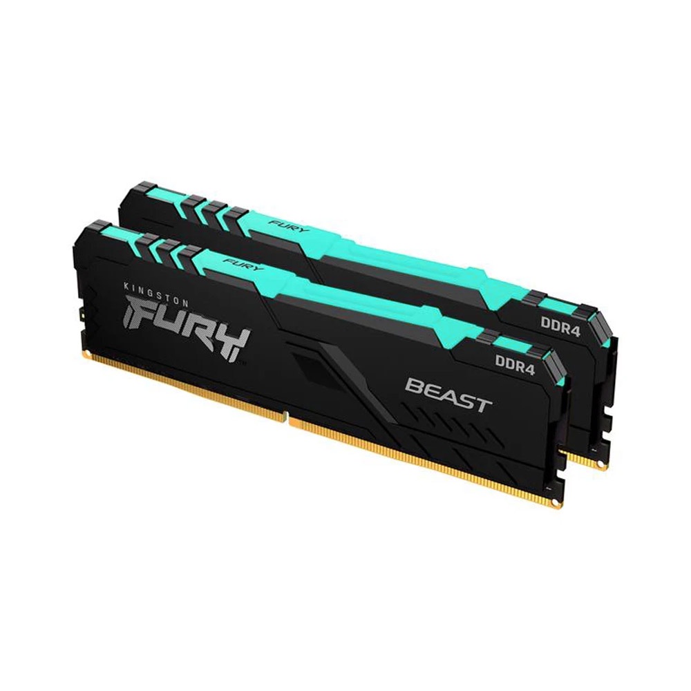 Ram Kingston Fury Beast / Beast RGB 8GB - 16GB - 32GB DDR4 3200MHz (KF432C16BB) - Bảo hành 36 tháng