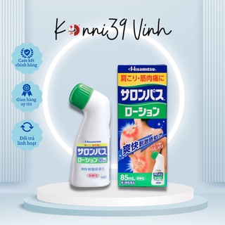 Lăn giảm đau Salonpas Hisamitsu 85ml | Giảm Đau Cơ, bầm tím, bong gân, đau do chấn thương - konni39 Vinh